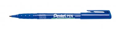 Pentel marker alkoholos tűhegyű 89%-ban újrahasznosított 2 mm - kék