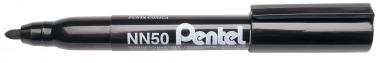 Pentel marker alkoholos kerek hegyű 85%-ban újrahasznosított 1,3 mm - fekete