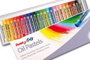 Pentel olajpasztell kréta 25 szín