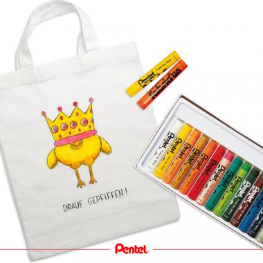 Pentel textilkréta 15 szín
