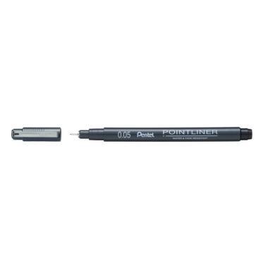 Pentel tűfilc Pointliner 0,05 mm - fekete