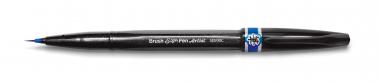 Pentel ecsettoll vékony Brush Sign Pen Artist - kék
