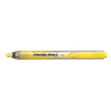 Pentel szövegkiemelő nyomógombos Handy-line - citromsárga