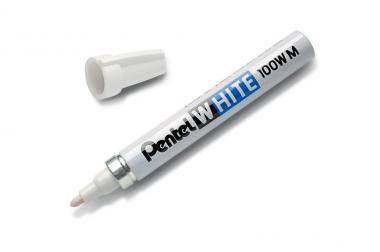 Pentel lakkmarker kerek hegyű 3,9 mm - fehér