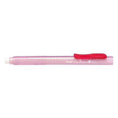 Pentel radír tolóbetétes - piros