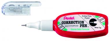 Pentel hibajavító toll kupakos PVC mentes 4,2 ml - mini