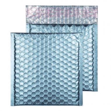 Metallic légpárnás tasak szilikonos MATT VILÁGOSKÉK CD 165x165