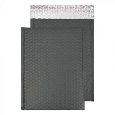 Metallic légpárnás tasak szilikonos GRAFITSZÜRKE 324x230