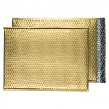 Metallic légpárnás tasak szilikonos MATT ARANY C3 450x324