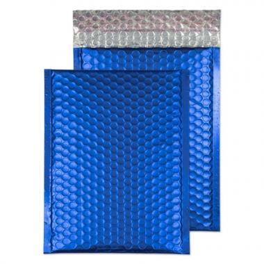Metallic légpárnás tasak szilikonos MATT KIRÁLYKÉK 250x180