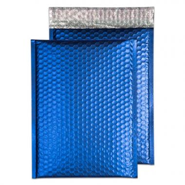Metallic légpárnás tasak szilikonos MATT KIRÁLYKÉK 324x230