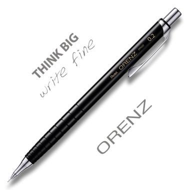 Pentel nyomósirón Orenz 0,2 mm - fekete