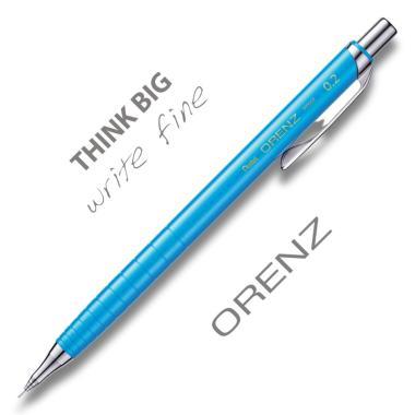 Pentel nyomósirón Orenz 0,2 mm - világoskék