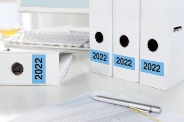 Avery fedő címkék - 60 x 24 mm 2022 évszám