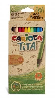 CARIOCA Tita EcoFamily 12 darabos színesceruza