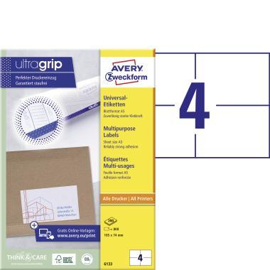 Avery Zweckform univerzális címke DIN A5, 105 x 74 mm
