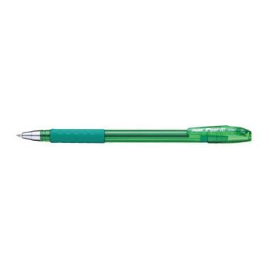 Pentel golyóstoll kupakos háromszög fogózóna IFeel-it! 0,7 mm - zöld
