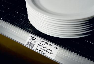 Avery 170g-os matt kétoldalas fehér polccímke, mikroperforált élekkel