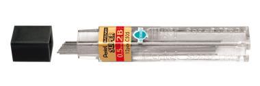 Pentel irónbél Hi-Polymer Super 2B 0,5 mm, 12 szál/tubus