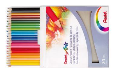 Pentel színes ceruza 24 szín