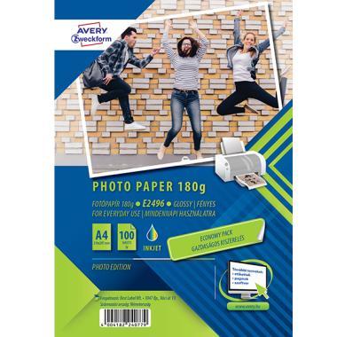 Economy fényes fotópapír A4 180g 100 ív
