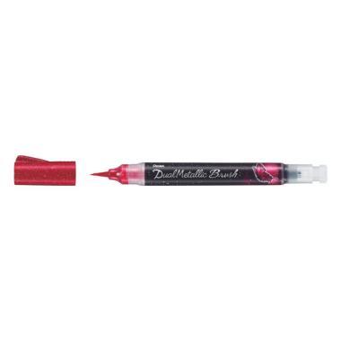 Pentel ecsettoll Dual Metallic - rózsaszín + metálrózsaszín