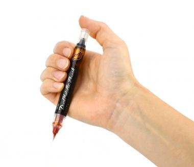 Pentel ecsettoll Dual Metallic - rózsaszín + metálrózsaszín