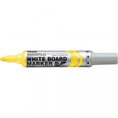 Pentel táblamarker kerek hegyű Maxiflo 2,5 mm - citromsárga