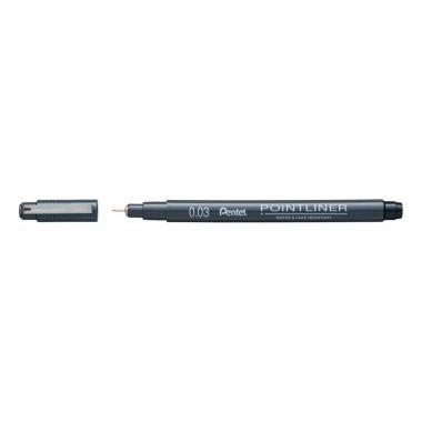Pentel tűfilc Pointliner 0,03 mm - fekete