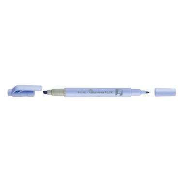 Pentel szövegkiemelő kétvégű pasztell  1,0 mm - 3,5 mm - világoskék