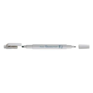 Pentel szövegkiemelő kétvégű pasztell  1,0 mm - 3,5 mm - szürke