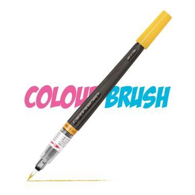 Pentel ecsettoll aquarell tintával - narancssárga