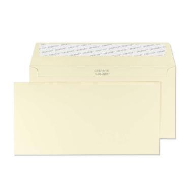 Boríték Vanília sárga  114 × 229 mm DL+ (5 db/csomag)