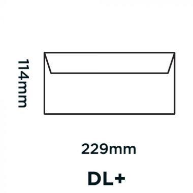 Boríték Pink 114 × 229 mm DL+ (5 db/csomag)