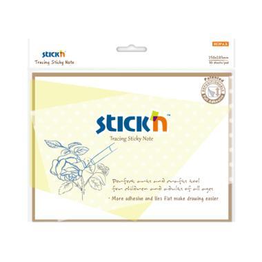 Stick'n öntapadó tömb átrajzoláshoz, 150x203 mm, 30 lap - átlátszó