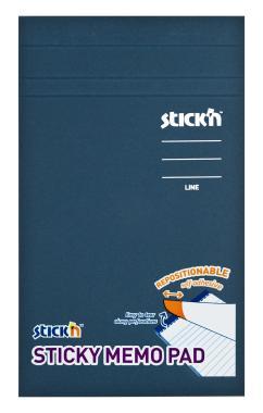 Stick'n öntapadó jegyzetfüzet vonalazott 190,5x114 mm, 50 lap -  pasztell sárga