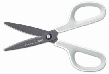 PLUS Fitcut Curve fluorbevonatú olló 175 mm - fehér