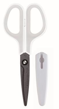 PLUS Fitcut Curve fluorbevonatú olló 175 mm - fehér