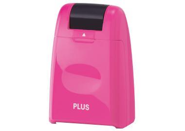 PLUS szöveget titkosító BÉLYEGZŐ roller 26 mm X 50 m - pink