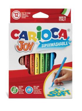Carioca filctoll kimosható 12 db-os