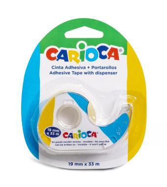 Carioca ragasztószalag adagolóval 19 mm x 33 m