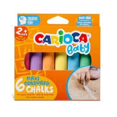 Carioca aszfaltkréta 6 db-os