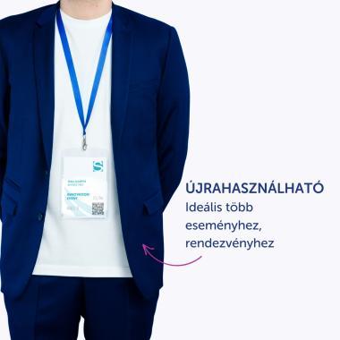 Avery igazolványtartó szett XL,  105 × 148 mm, 50 db - fehér
