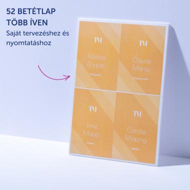 Avery igazolványtartó szett XL,  105 × 148 mm, 50 db - fehér