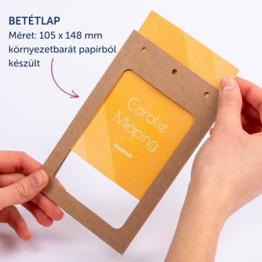 Avery igazolványtartó szett XL karton, 105 × 148 mm, 50 db - fehér