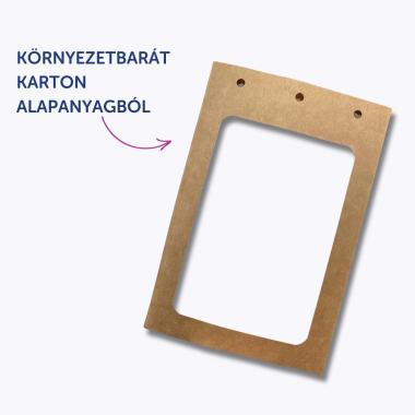 Avery igazolványtartó szett XL karton, 105 × 148 mm, 50 db - fehér