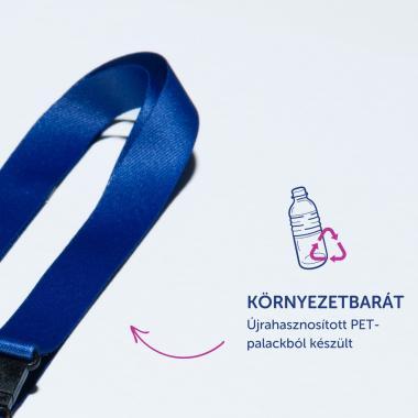 Avery nyakpánt újrahasznosított, 15 x 440 mm, 10 db - kék