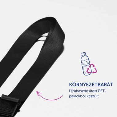 Avery nyakpánt újrahasznosított, 15 x 440 mm, 10 db - fekete