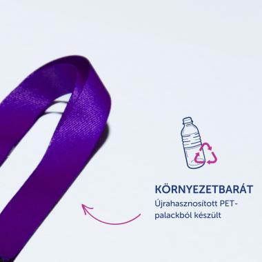 Avery nyakpánt újrahasznosított, 15 x 440 mm, 10 db - lila