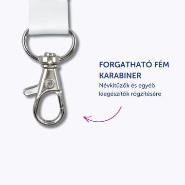 Avery nyakpánt újrahasznosított, 15 x 440 mm, 10 db - fehér